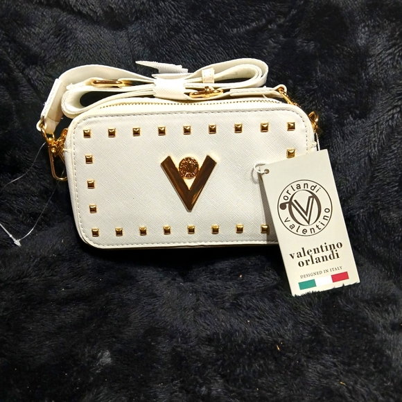 Valentino Orlandi Handbags - NWT Valentino Orlandi white crossbody bag